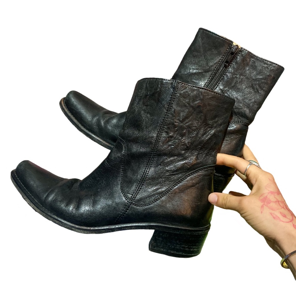Leather Ankle Boots